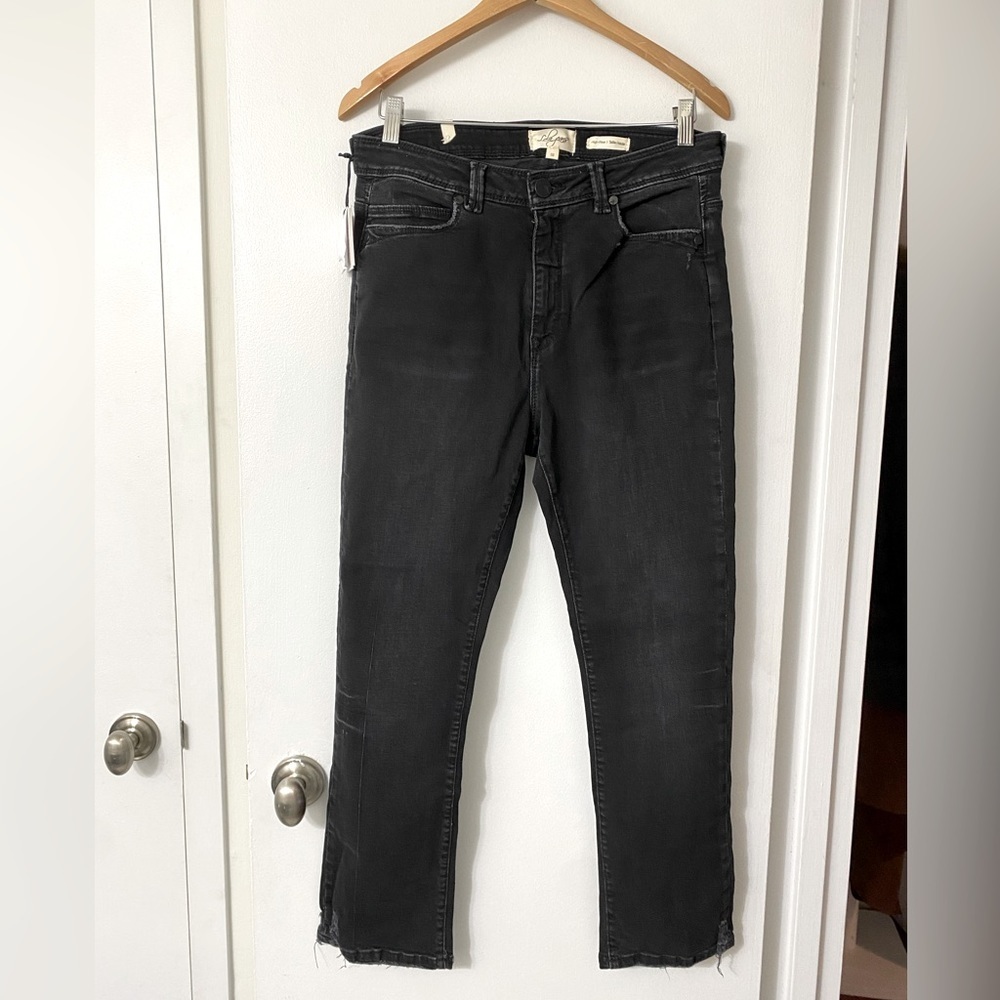 Lola Jeans black High-rise Straight Leg Jean